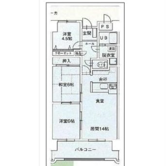 間取図 ハーモニー三幸