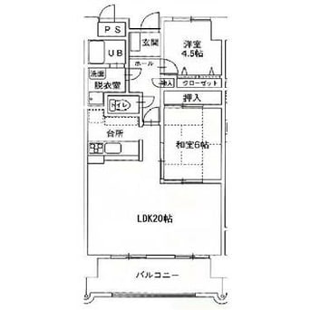 間取図 ハーモニー三幸