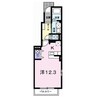 K＆YⅡ 1Rの間取り