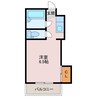 セントポーリア 1Kの間取り
