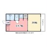 インタービレッジ三条 1DKの間取り