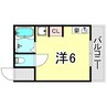 ローズレジデンス西八代 1Rの間取り