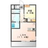 ファーストスター 1LDKの間取り