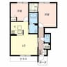 ヴィラ　ラタウィ 2LDKの間取り