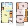 ノーブル野里　C棟 3LDKの間取り