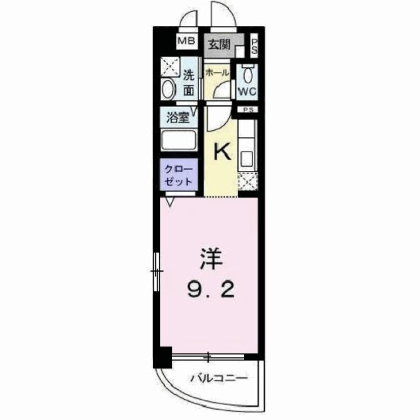 間取図 コンフォート　本町