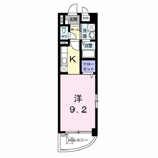 間取り図 コンフォート　本町