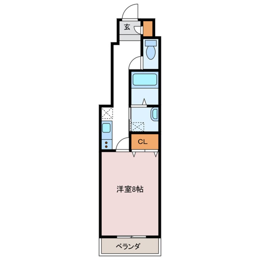 間取図 クレドール加古川