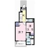 ポエム・ひまわり 1SKの間取り