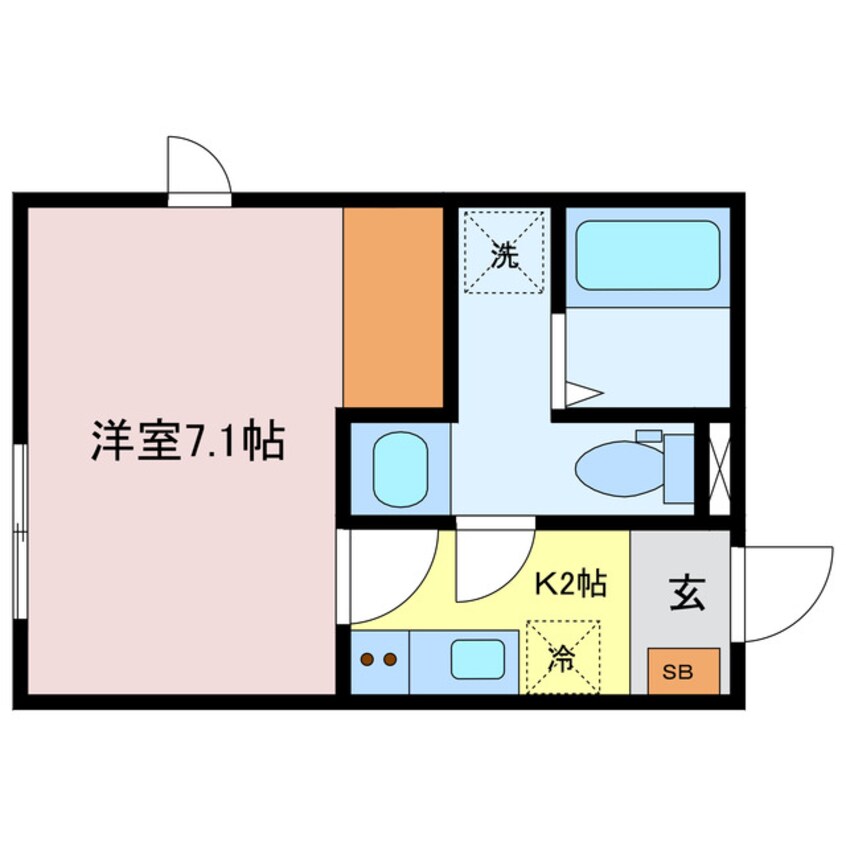間取図 リュミエール安田