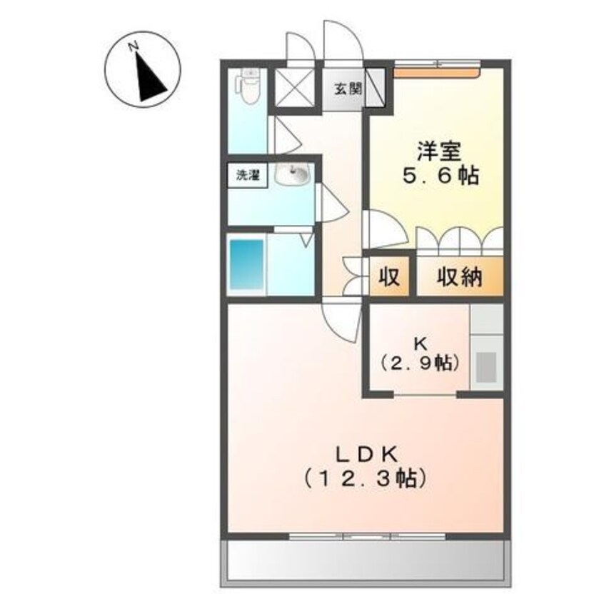 間取図 エルシオンⅠ
