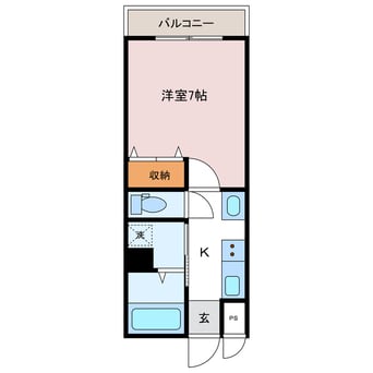間取図 ラフェスタ妻鹿