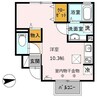 アバンセグリーンⅡ 1Rの間取り