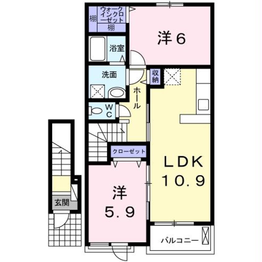 間取図 フィデール