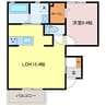 ディアコート小町条 1LDKの間取り