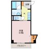 アビックス英賀保駅前 1Kの間取り