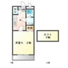セピア　コンフォース 1Kの間取り