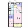 アルファアネックスⅡ 1SRの間取り