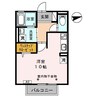 ジュネス清水 1Rの間取り