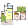 東阿保戸建 4LDKの間取り