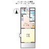 ラフィーヌ上野田 1DKの間取り