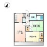 ノーブルハイツ 2LDKの間取り