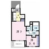コスモビレッジ 1SKの間取り