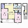 フィーラントロピ― 2LDKの間取り