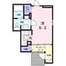 サン　コテージ 1Rの間取り