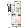 パ―チェ 1LDKの間取り