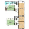 北平野戸建て 4LDKの間取り