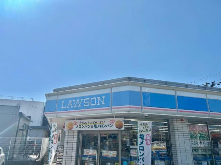 ローソン姫路南条北店(コンビニ)まで591m COCOメゾン　HJ