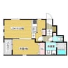 ボンドアベニュー 1LDKの間取り