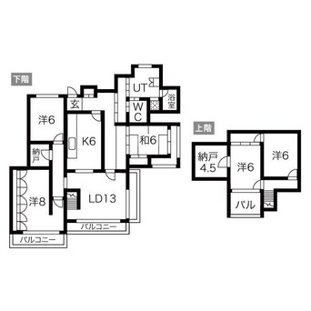 間取図 マンション大和