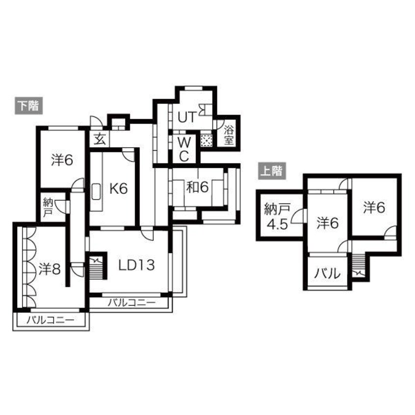 間取図 マンション大和