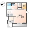 パストラル 1Rの間取り