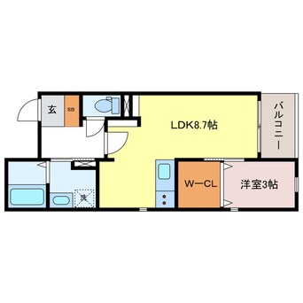 間取図 Well-being　東加古川