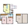 河間町一戸建て 2LDKの間取り