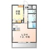 クラール 1LDKの間取り