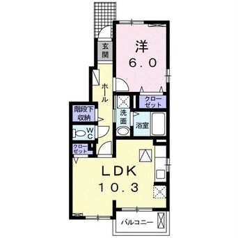 間取図 プロスパーⅠ