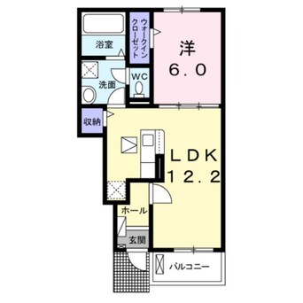 間取図 クリスタル・パレスⅡ