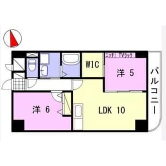 間取図 オーセント飯田