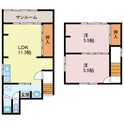 yashiro戸建の間取図