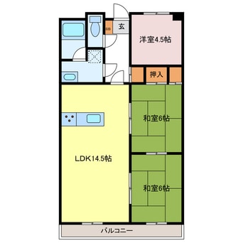 間取図 ウィステリア