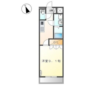 間取図 エメラルドポリス