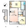 メゾン　アイリス 2LDKの間取り