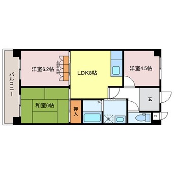 間取図 エンジェル尾上