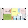 エンジェル尾上 3LDKの間取り