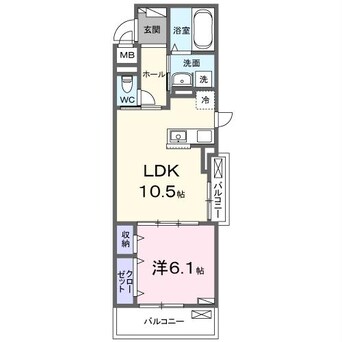 間取図 シエルガーデン