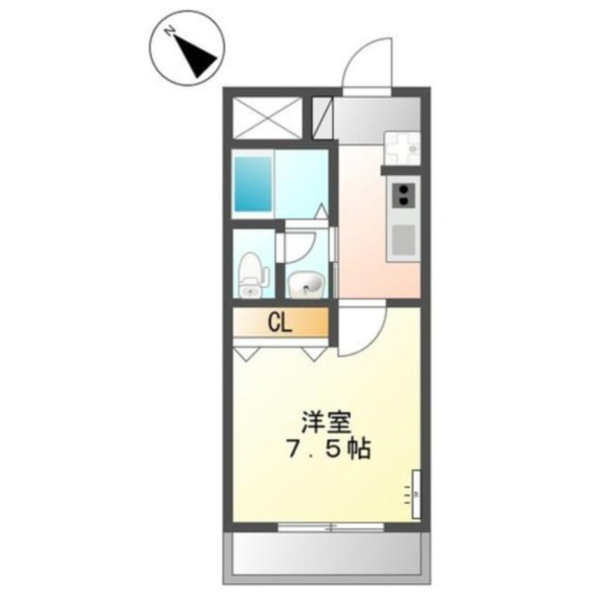 間取図 ロイヤルコーポ